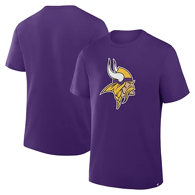 T-shirt violet Fanatics pour homme, motif héritage des Minnesota Vikings