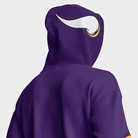 Men's Fanatics Purple Minnesota Vikings Helmet Pullover Hoodie