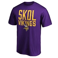 Men's Fanatics Purple Minnesota Vikings Hometown Skol T-Shirt