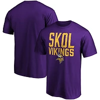Men's Fanatics Purple Minnesota Vikings Hometown Skol T-Shirt