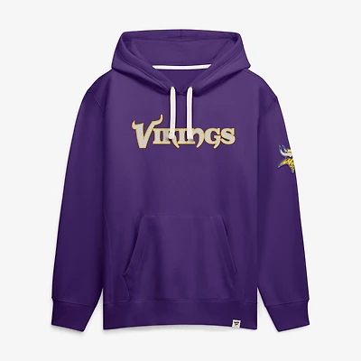Men's Fanatics Purple Minnesota Vikings New Horizons Heritage Pullover Hoodie