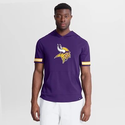 T-shirt à capuche manches courtes Fanatics violet Minnesota Vikings Optimal Play pour homme
