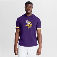 T-shirt à capuche manches courtes Fanatics violet Minnesota Vikings Optimal Play pour homme