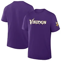 Men's Fanatics Purple Minnesota Vikings Option Route Legacy T-Shirt