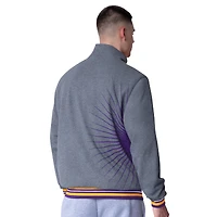 Veste réversible entièrement zippée G-III Extreme Purple Minnesota Vikings Strong Arm pour homme