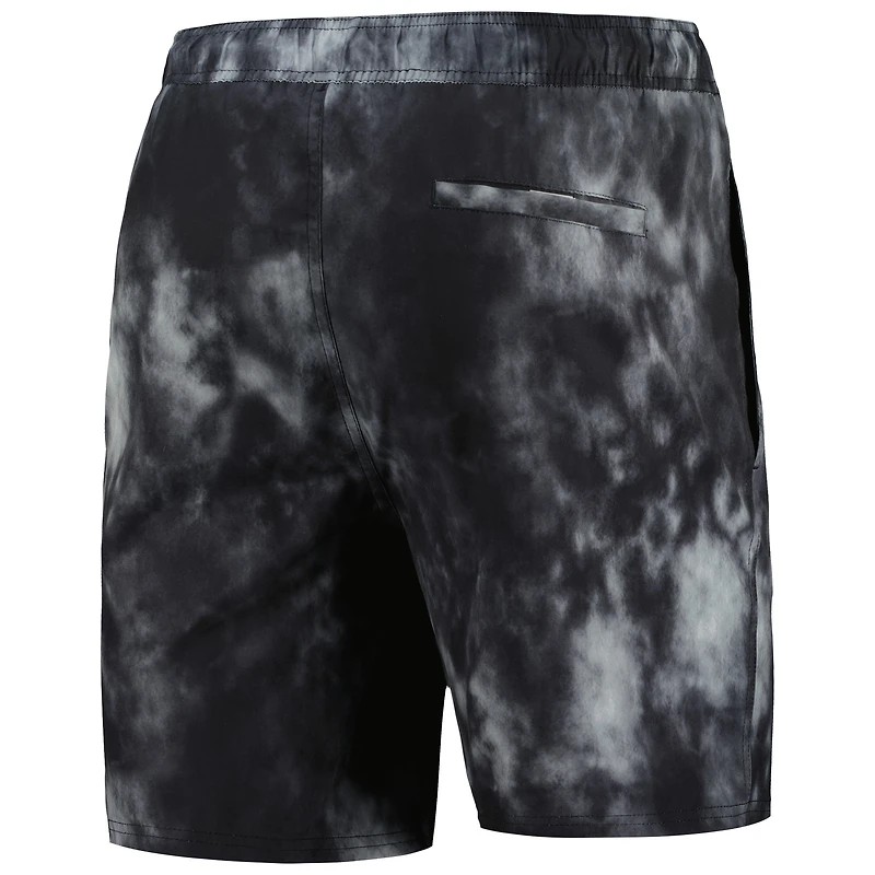 Men's G-III Sports by Carl Banks  Black Minnesota Vikings Change Up Volley Swim Trunks
