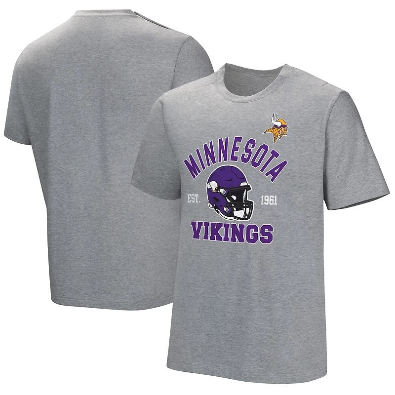 T-shirt adaptatif gris Minnesota Vikings Tackle pour hommes