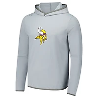 Men's Greyson Clothiers Gray Minnesota Vikings Colorado Long Sleeve Hoodie T-Shirt