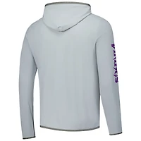 Men's Greyson Clothiers Gray Minnesota Vikings Colorado Long Sleeve Hoodie T-Shirt