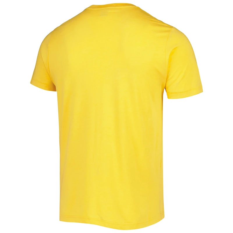 T-shirt triple mélange hommage à Randy Moss et Daunte Culpepper Heather Gold pour hommes Minnesota Vikings NFL Jam Retired