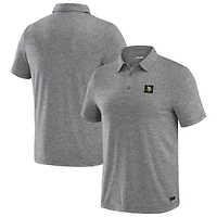Men's J. Palmer Heather Gray Minnesota Vikings Four Down Polo