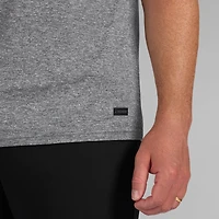 Polo gris chiné J. Palmer pour homme, motif vikings du Minnesota, quatre points