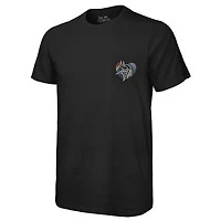 T-shirt noir à poche Majestic Threads pour hommes des Vikings du Minnesota