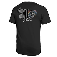 T-shirt noir à poche Majestic Threads pour hommes des Vikings du Minnesota