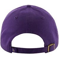 Casquette ajustable pour homme Minnesota Vikings '47 Brand Purple Cleanup