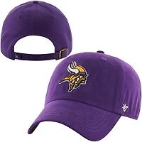 Casquette ajustable pour homme Minnesota Vikings '47 Brand Purple Cleanup