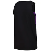 Men's Mitchell & Ness Black Minnesota Vikings Retro Colorblock Tank Top