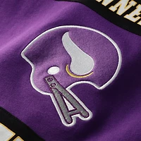 Men's Mitchell & Ness Black Minnesota Vikings Retro Colorblock Tank Top