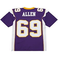 Maillot réplique violet Mitchell & Ness Jared Allen des Minnesota Vikings 2011 Legacy pour homme