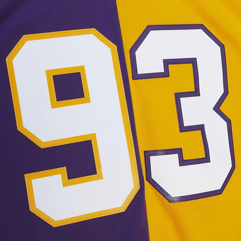 Maillot réplique Mitchell & Ness John Randle violet/or Minnesota Vikings 1998 Split Legacy pour homme