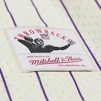 V100492 VIKE 84 Randy Moss Casquette de baseball boutonnée en maille crème pour homme, joueur retraité, SHRMENNUM NN13425-MVICREA #3