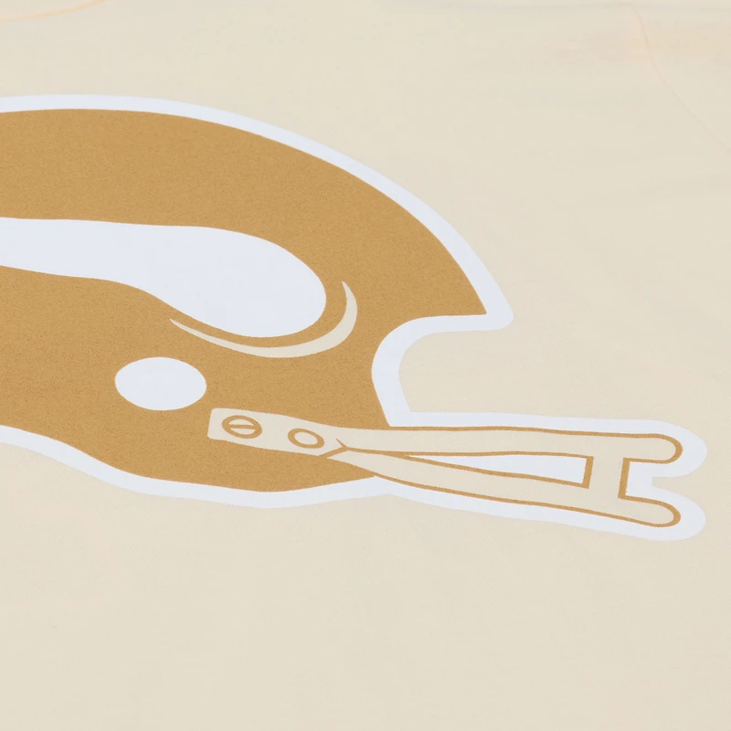 T-shirt Mitchell & Ness Randy Moss crème Minnesota Vikings Sandman avec nom et numéro pour homme