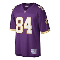 Maillot de joueur retraité Mitchell & Ness Randy Moss blanc Minnesota Vikings Big Tall 1998 Legacy pour hommes