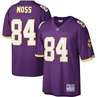 Maillot réplique Mitchell & Ness Randy Moss violet Minnesota Vikings Legacy pour hommes