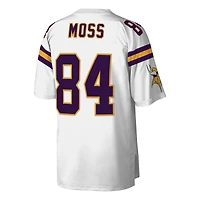 Maillot réplique Mitchell & Ness Randy Moss blanc Minnesota Vikings Legacy pour hommes