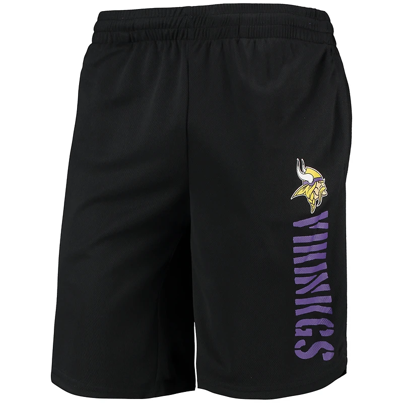 Men's MSX by Michael Strahan Black Minnesota Vikings Training Shorts