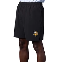 Short de performance noir MSX by Michael Strahan pour homme, édition d'essai des Vikings du Minnesota