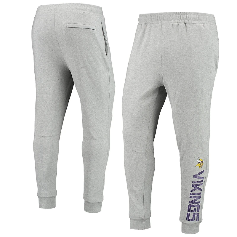 Pantalon de jogging MSX by Michael Strahan pour homme, gris chiné Minnesota Vikings