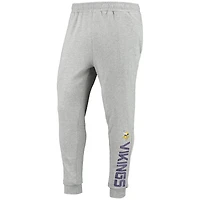 Pantalon de jogging MSX by Michael Strahan pour homme, gris chiné Minnesota Vikings