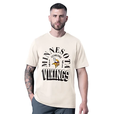 Men's MSX by Michael Strahan White Minnesota Vikings Whiteout Vintage T-Shirt