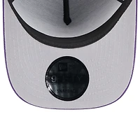 Men's New Era Black/Purple Minnesota Vikings 2025 NFL Draft 9FIFTY A-Frame Snapback Hat