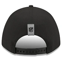 Casquette ajustable New Era noire Minnesota Vikings 2026 NFL Training Camp 9FORTY pour homme