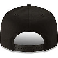 Men's New Era Black Minnesota Vikings Basic 9FIFTY Adjustable Snapback Hat