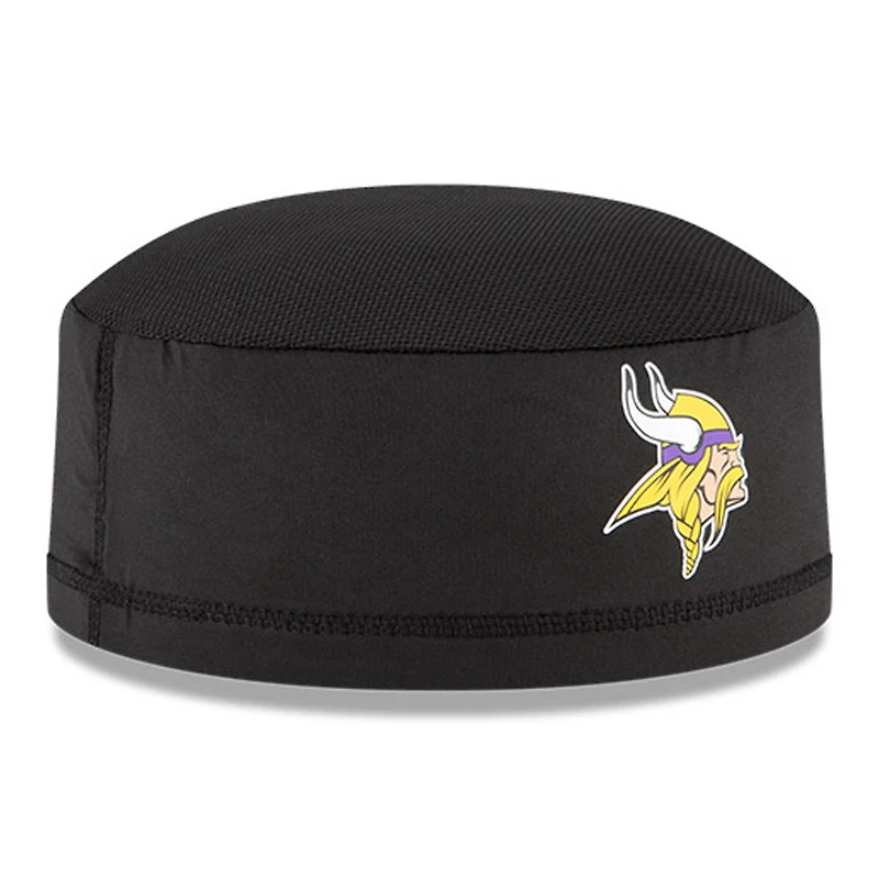 Casquette Skully d'entraînement NFL Minnesota Vikings New Era pour homme, noire