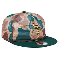 Casquette snapback camouflage 9FIFTY des Vikings du Minnesota New Era pour homme