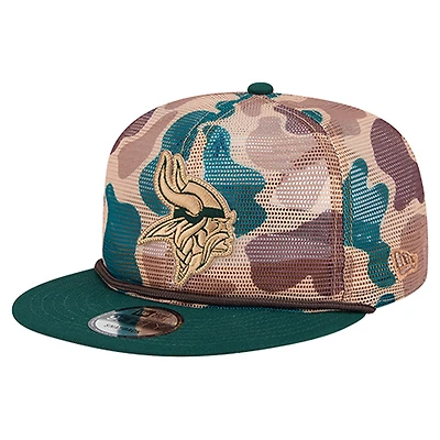 Men's New Era Camo Minnesota Vikings Duck Camo 9FIFTY Snapback Hat
