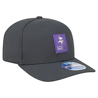 Men's New Era Charcoal Minnesota Vikings 2025 Sideline Cold Weather 9SEVENTY Adjustable Hat