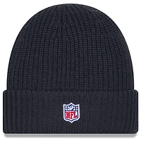 Men's New Era Charcoal Minnesota Vikings 2025 Sideline Cold Weather Cuffed Knit Hat