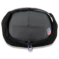 Casquette ajustable à oreilles de chien pour homme New Era anthracite Minnesota Vikings 2025 Sideline Runner