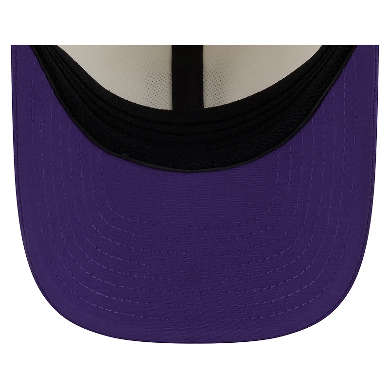 Men's New Era Cream/Purple Minnesota Vikings 2026 NFL Training Camp 39THIRTY M-Crown Flex Hat