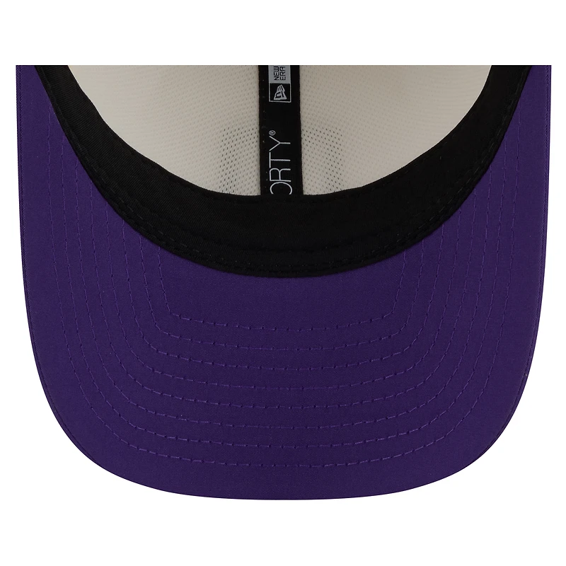 Men's New Era Cream/Purple Minnesota Vikings 2026 NFL Training Camp 9FORTY Adjustable Hat