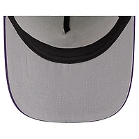 Men's New Era  Cream/Purple Minnesota Vikings Banner A-Frame 9FIFTY Trucker Snapback Hat