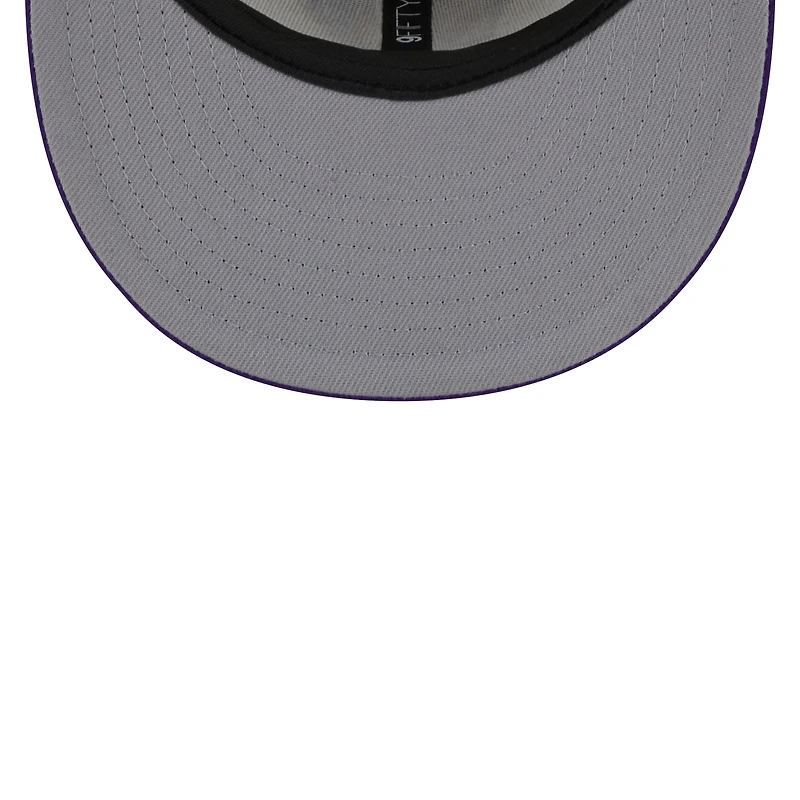 Men's New Era Cream/Purple Minnesota Vikings City Originals 9FIFTY Snapback Hat