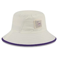 Men's New Era  Cream Minnesota Vikings 2026 NFL Training Camp Sport Bucket Hat