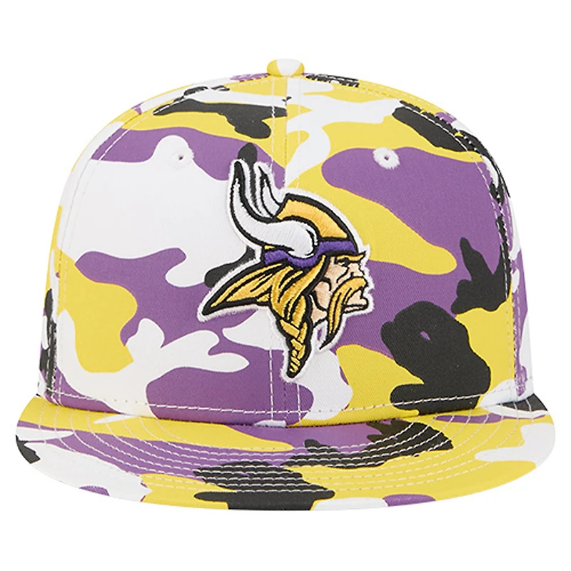 Men's New Era  Gold/Purple Minnesota Vikings 59FIFTY Fitted Hat