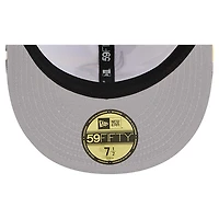 Casquette ajustée 59FIFTY New Era pour homme, couleur or/violet, des Vikings du Minnesota